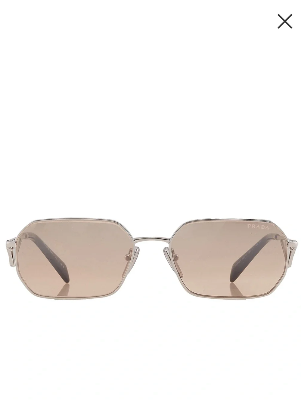 Prada - PRA51S Brown Mirror Silver Gradient